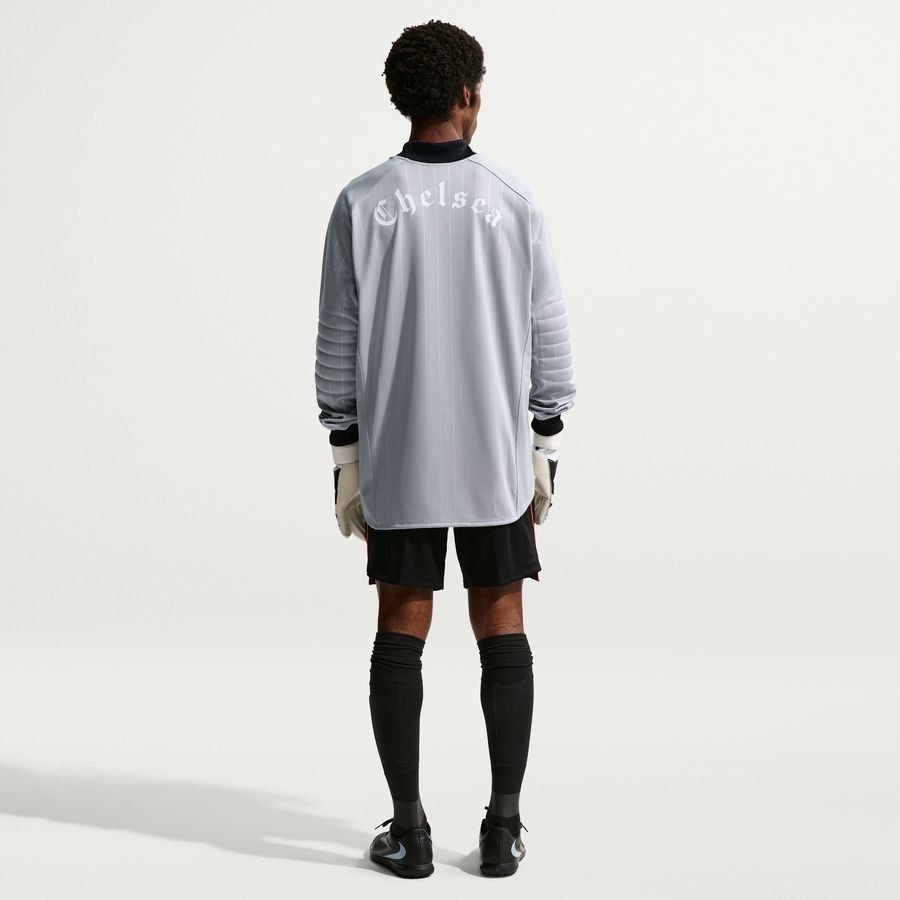 Chelsea Goalkeeper Shirt Authentic - Wolf Grey/Turf Orange/Blue/White - Men's-SoccerKits Hub | Buy Soccer Jerseys Online